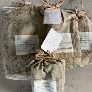 RH Vintage Trellis Bedding Collection Queen